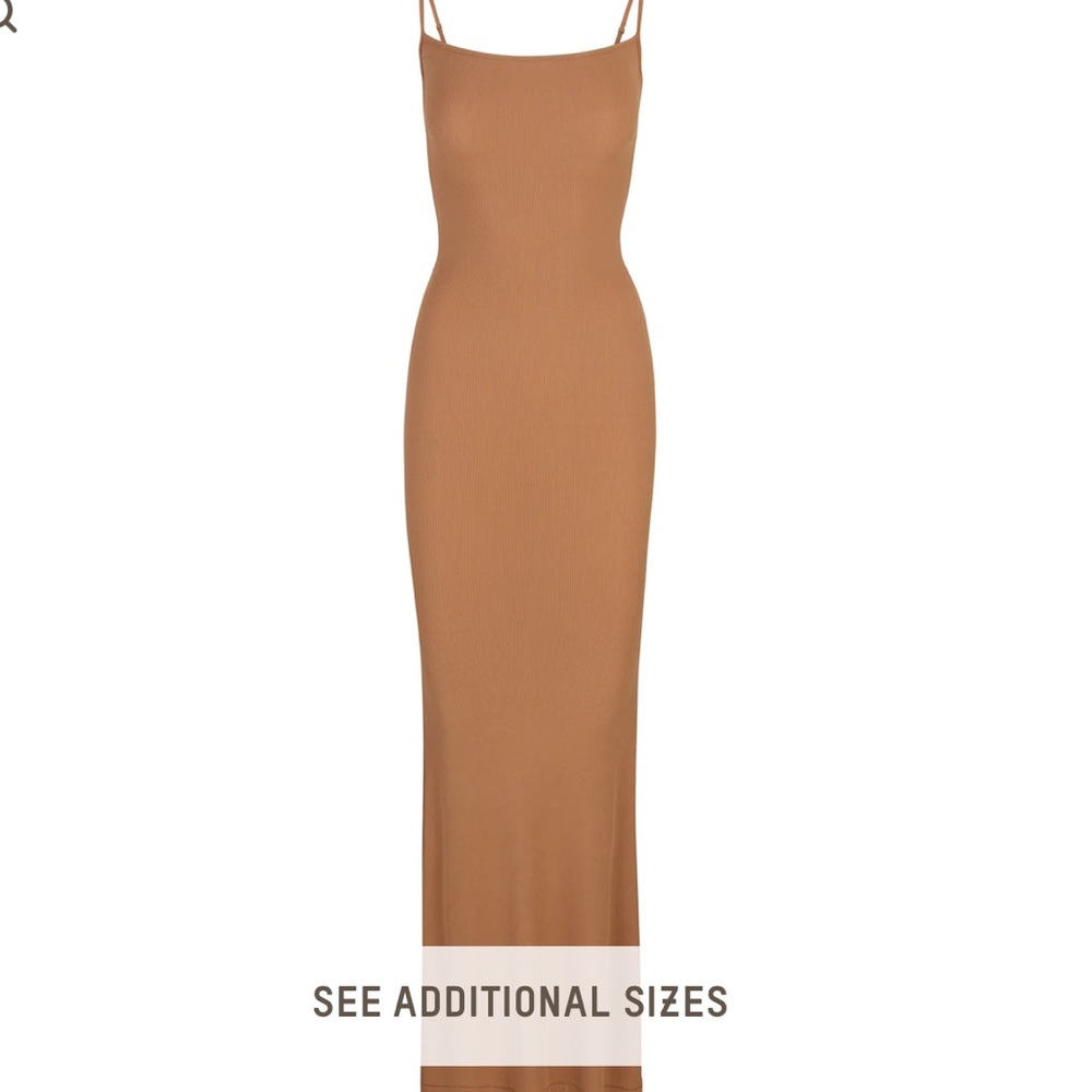 Skims soft lounge long dress